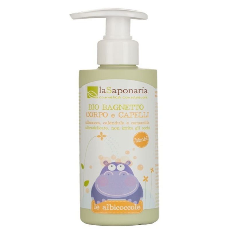 Bio bagnetto corpo e capelli - Detergente biologico per bimbi e neonati