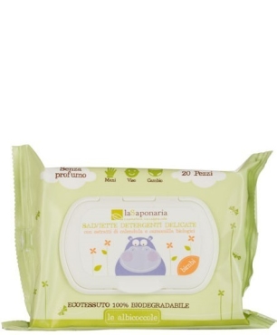 Salviette detergenti delicate
 FORMATO-20 salviette
