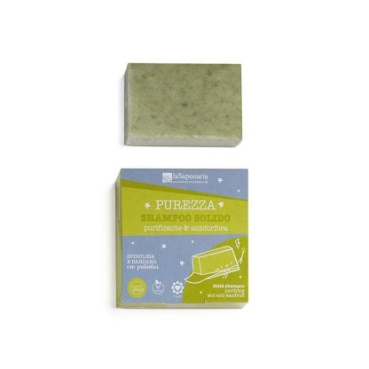 Shampoo solido Purezza - purificante e anti-forfora