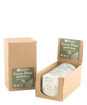 Set crema mani menta e limone