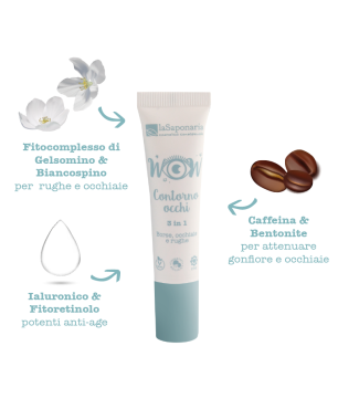 Crema contorno occhi 3 in 1