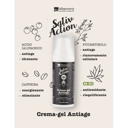 Crema-Gel viso uomo Antiage