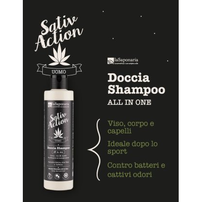 Doccia Shampoo bio All in one - Per viso, corpo e capelli