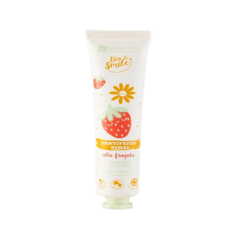 Dentifricio bambini 0-6 anni senza fluoro