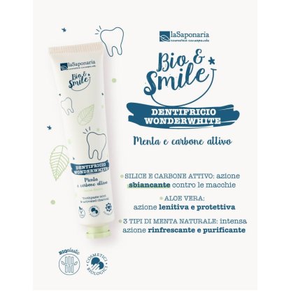 Dentifricio sbiancante WonderWhite Menta&Carbone