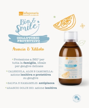Collutorio Naturale Protettivo Arancia&Xilitolo