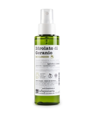 Idrolato di geranio bio
 FORMATO-100 ml
