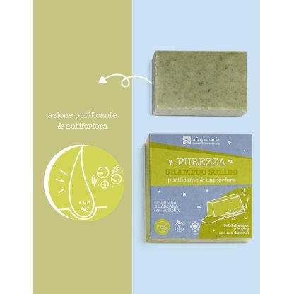 Shampoo e balsamo solido - Kit Purezza e Disciplina