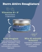 Burro con mix di estratti botanici, Vitamine E ed F e 8 oli pregiati