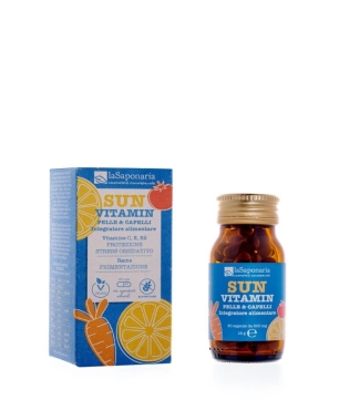 SUN VITAMIN - Integratore alimentare protezione e pigmentazione
 FORMATO-30 capsule