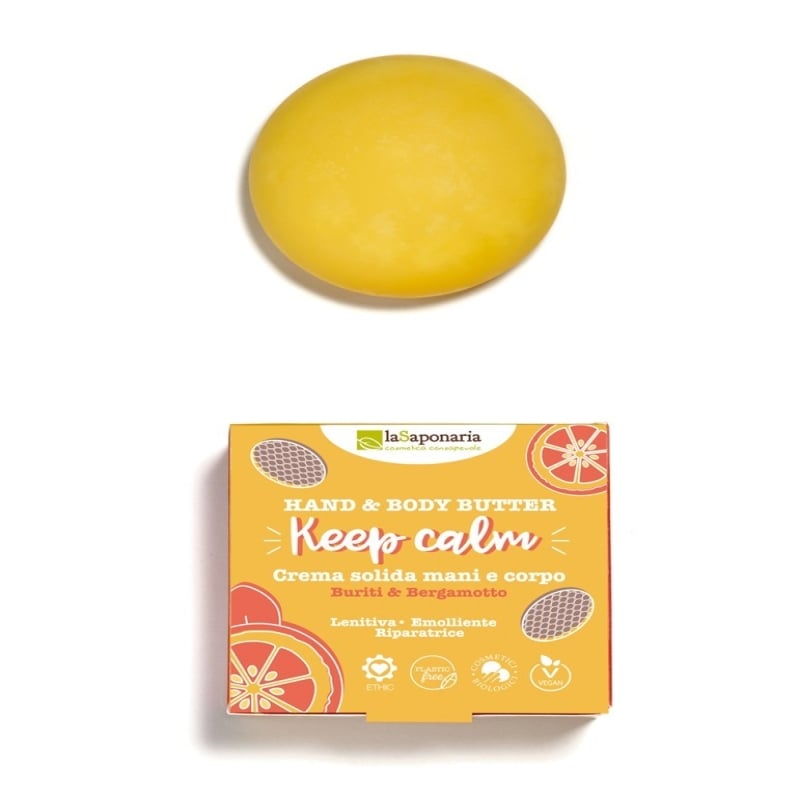 Crema solida mani e corpo Keep Calm