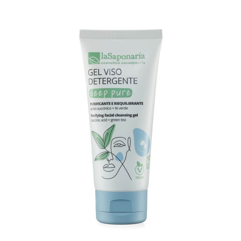 gel detergente viso