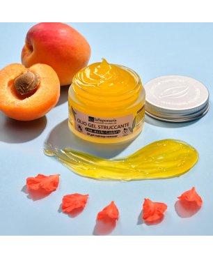 Olio struccante con rosa mosqueta e albicocca