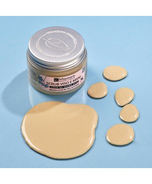 Mousse scrub per viso e mani