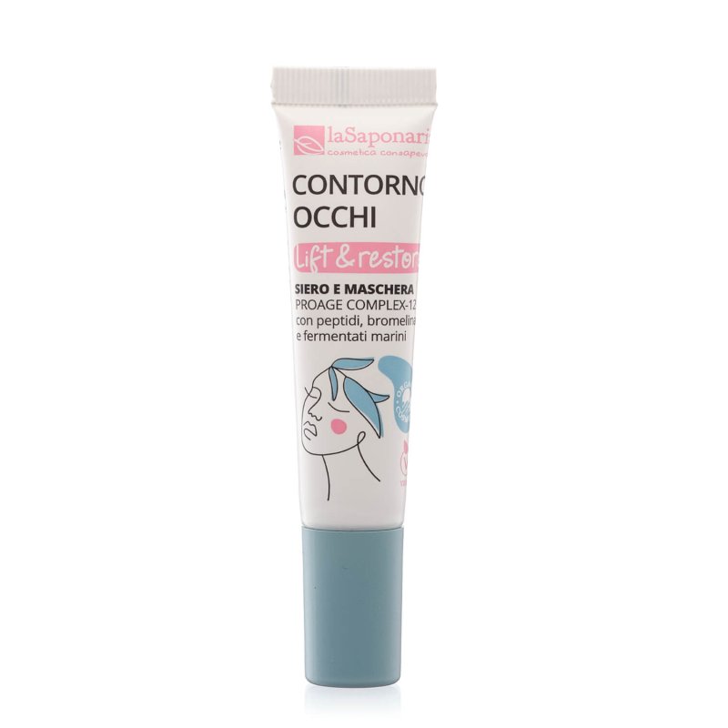 Siero e maschera contorno occhi antiage