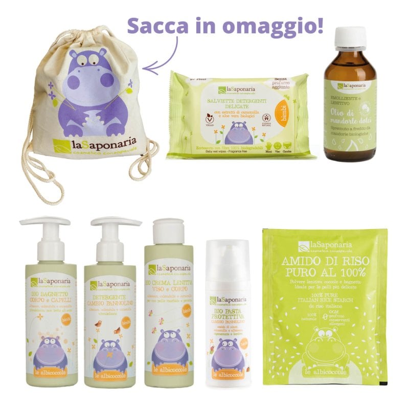 Kit Routine regalo neonati e bimbi - Dolci coccole