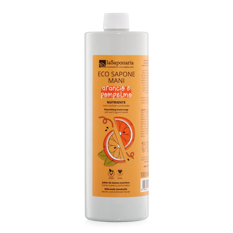 Sapone mani Arancia e Pompelmo (1L)