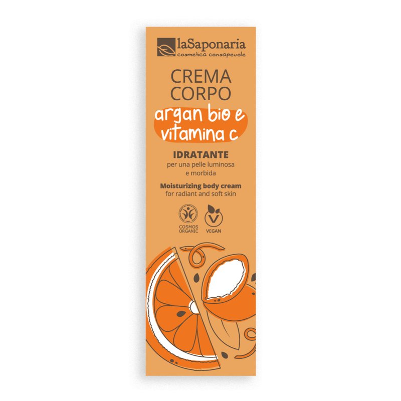 Campione Crema corpo idratante - ARGAN BIO E VITAMINA C (7 ml)