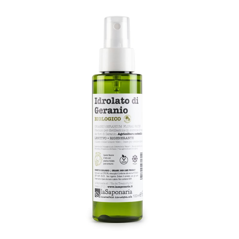 Idrolato di geranio bio