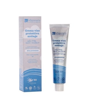Crema viso protettiva antiage SPF