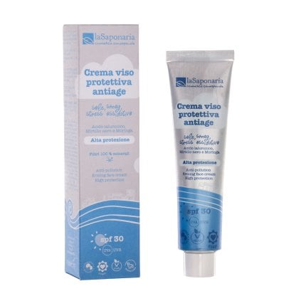 Crema viso protettiva antiage SPF