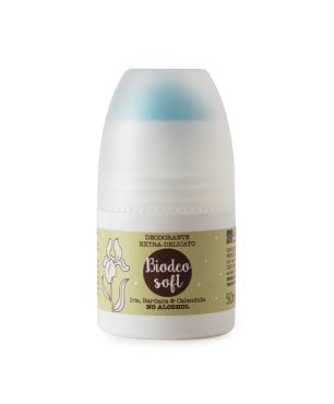 Deodorante pelli sensibili con Iris, Bardana e Calendula
