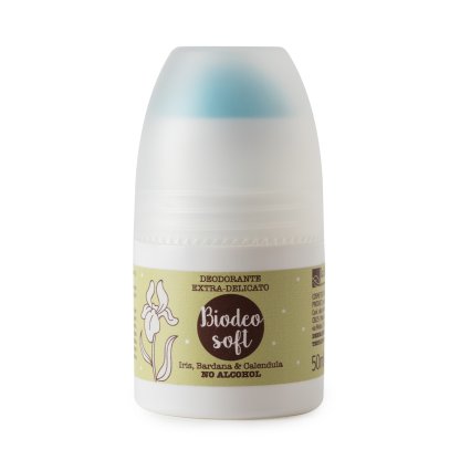 Deodorante pelli sensibili con Iris, Bardana e Calendula
