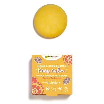 Crema solida mani e corpo Keep Calm