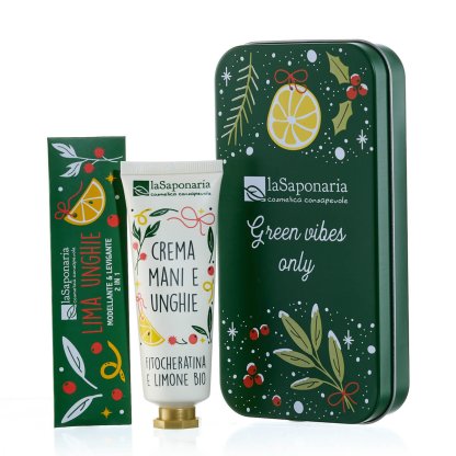 Scrigno - Crema mani Fitocheratina e Limone + Limetta Bosco d'inverno Scrigno - Crema mani Fitocheratina e Limone + Limetta Bosco d'inverno