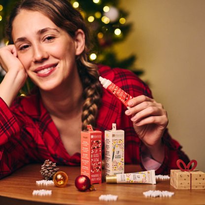 Lip gloss Glow - Mandorle & Frutti Rossi