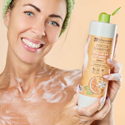 Doccia Shampoo Family Arancio Bio e Vitamina C