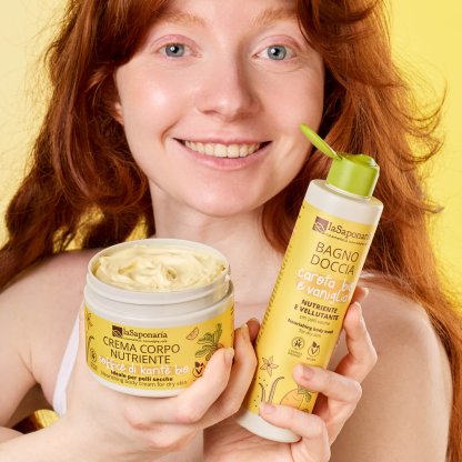 Kit corpo pelli secche - Bagnodoccia Vellutante + Crema Corpo Nutriente