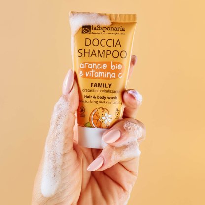 TRAVEL - Doccia Shampoo Family - Arancio Bio e Vitamina C (30ml) TRAVEL - Doccia Shampoo Family - Arancio Bio e Vitamina C (30ml)