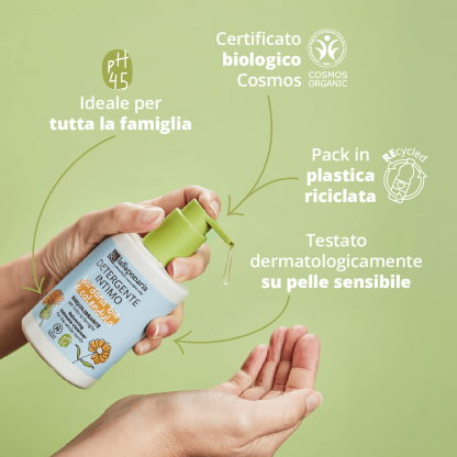 Detergente intimo riequilibrante - Bardana Bio e Calendula