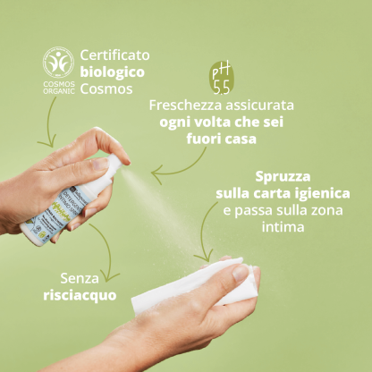 Detergente Intimo Spray senza risciacquo