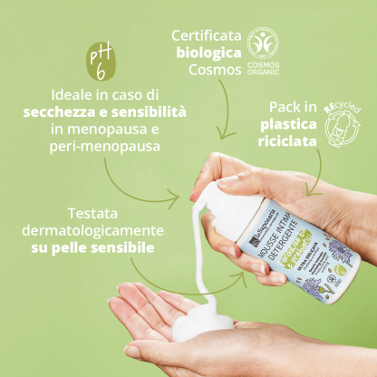 Detergente intimo menopausa