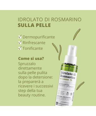Idrolato di rosmarino bio