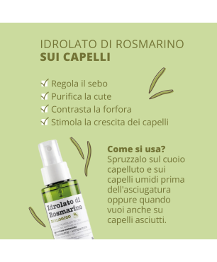 Idrolato di rosmarino bio