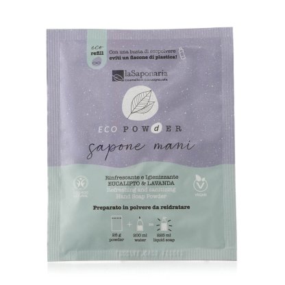 Sapone mani in polvere igienizzante