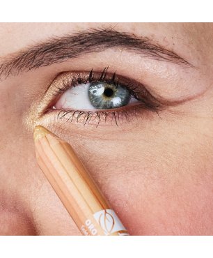 Illuminante viso e occhi oro champagne