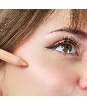 Illuminante viso e occhi oro champagne