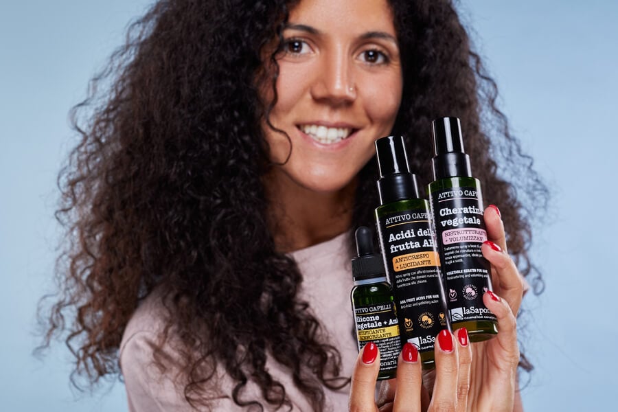 prodotti capelli ricci la saponaria